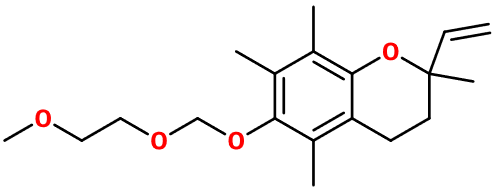 (image for) MC007864 2-Ethenyl-6-[(2-methoxyethoxy)methoxy]-2,5,7,8-tetramethyl-3,4-dihydro-2H-1-benzopyran